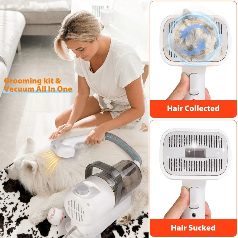 Pet All In One Grooming Vacuum Kit