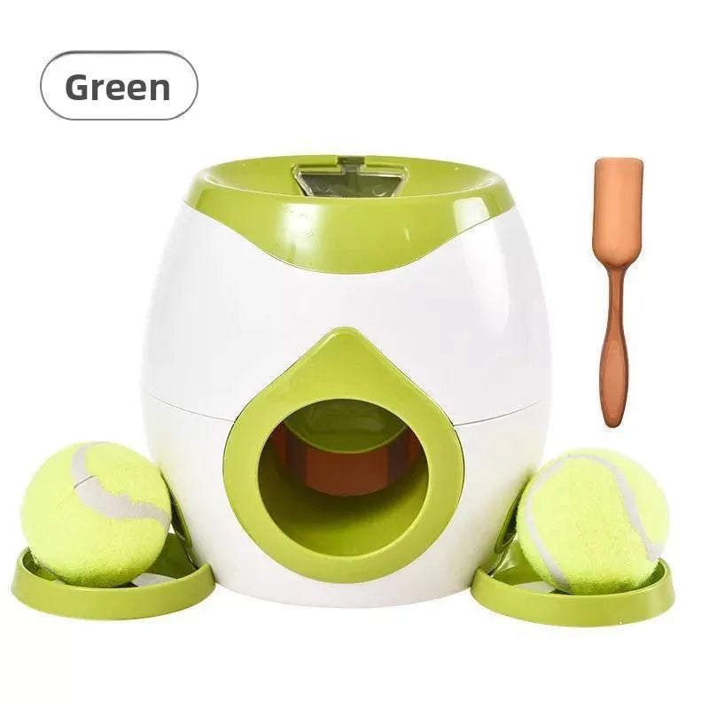 2 in 1 Dog Pet Interactive Toy Tennis Ball