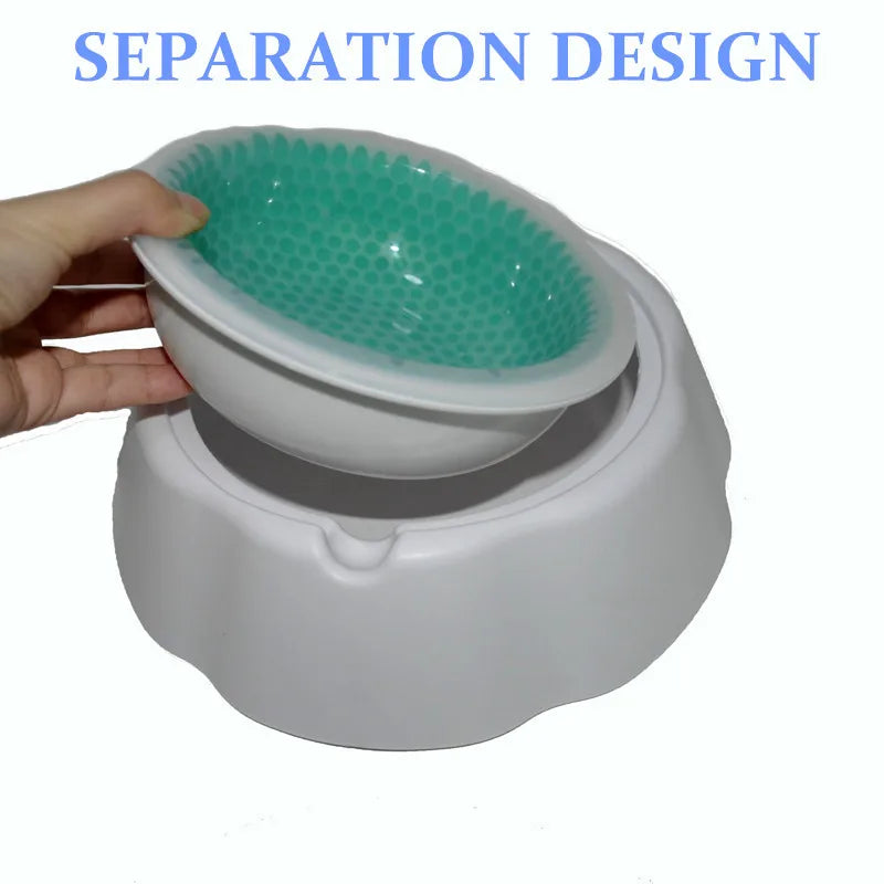 Cool Summer Pet Supplies Bead Ice Bowl