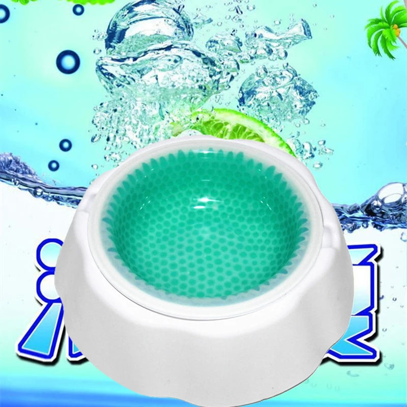 Cool Summer Pet Supplies Bead Ice Bowl