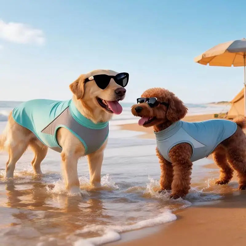 Dog Cooling UV Sun Protection Ice Jacket