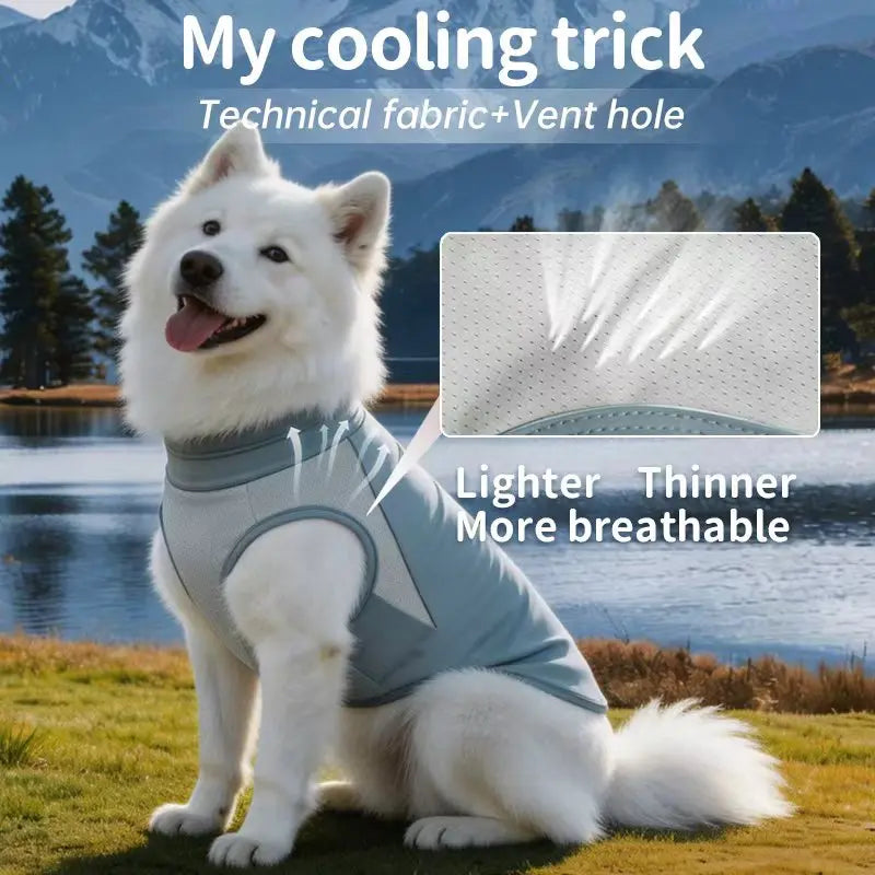 Dog Cooling UV Sun Protection Ice Jacket