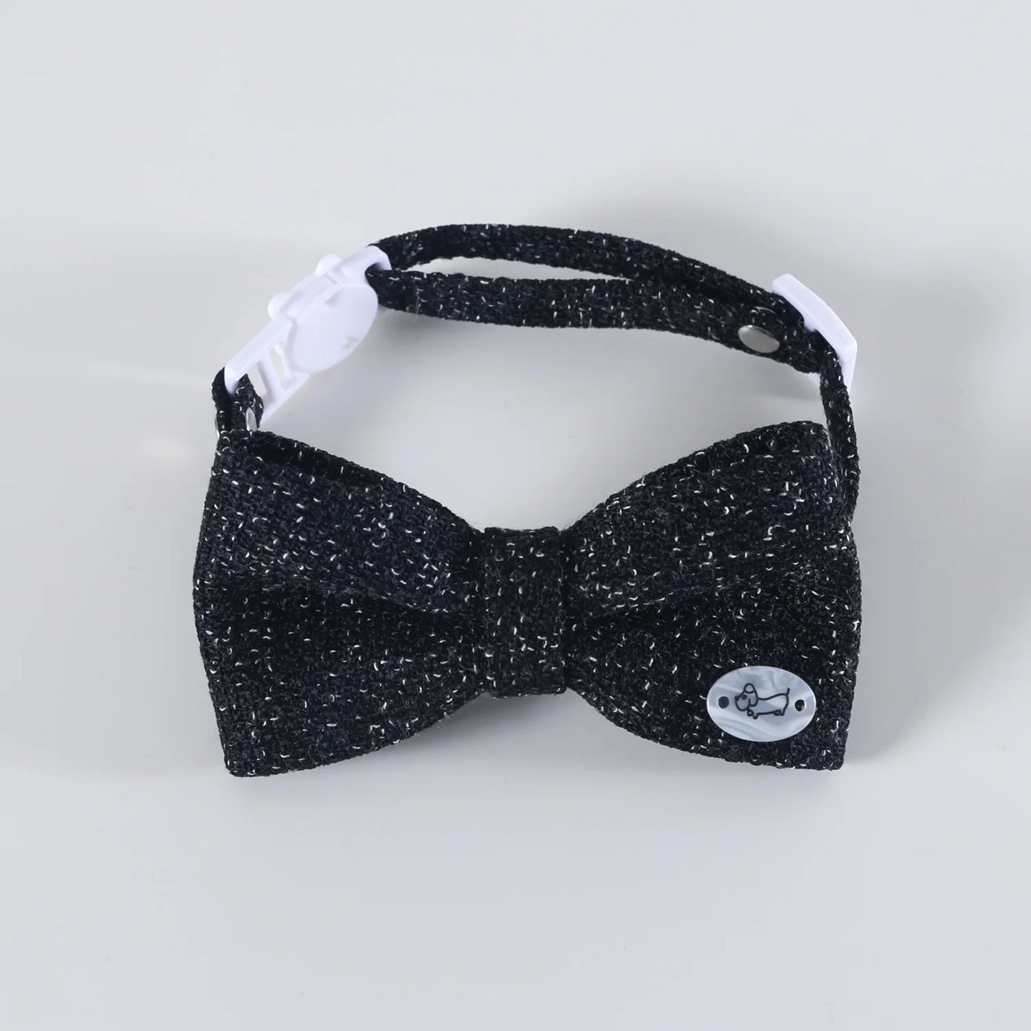 Pet Linen Collar Breathable Bowtie
