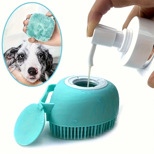 Silicone Soft Rubber Pet Massage Shower