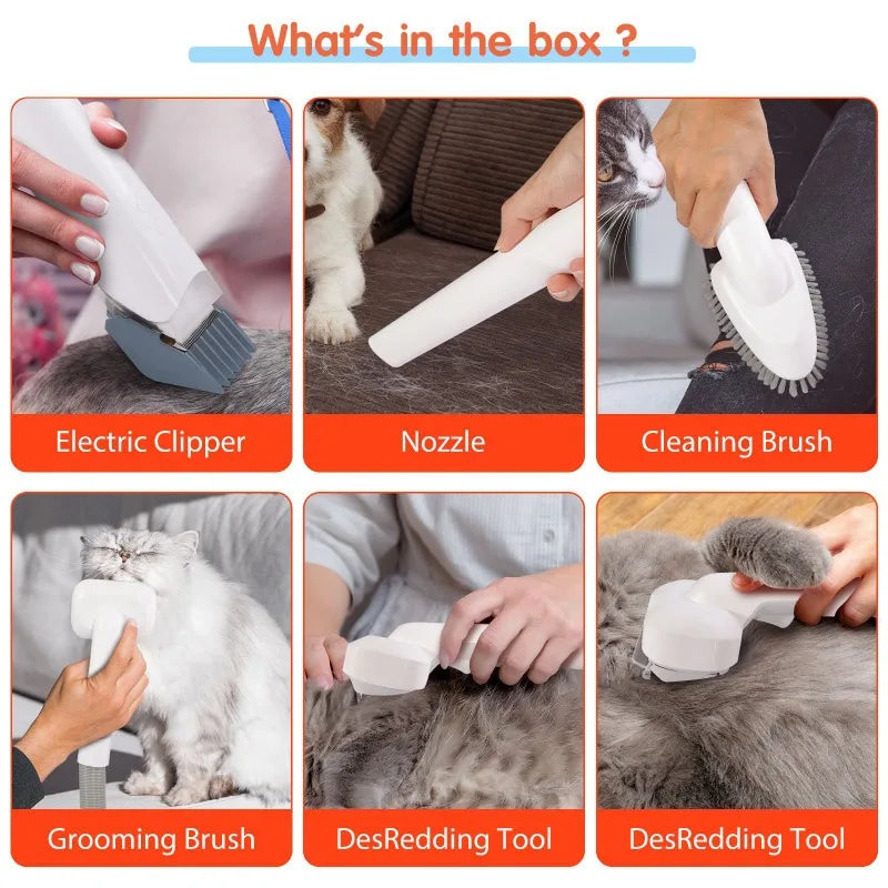 Pet All In One Grooming Vacuum Kit