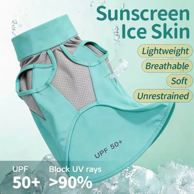 Dog Cooling UV Sun Protection Ice Jacket