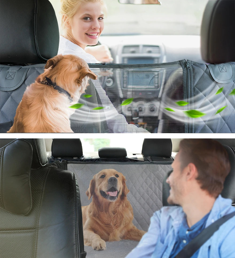 Pet Carriers Waterproof Rear Back Car Seat Cover