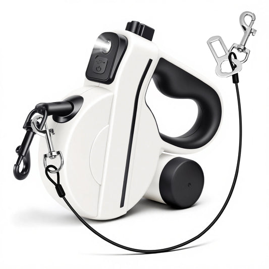 16ft USB LED Retractable Dog Leash