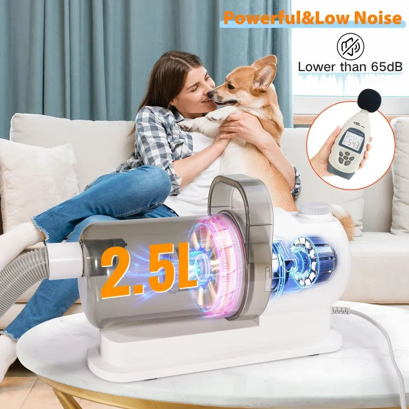 Pet All In One Grooming Vacuum Kit