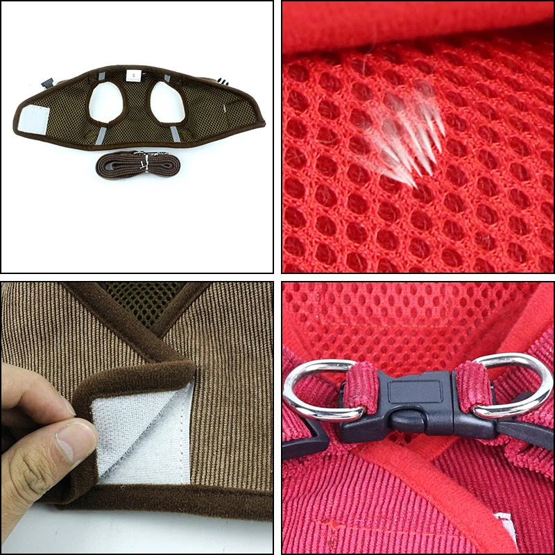 Summer Pet Dog Vest Harness and Leash Sets