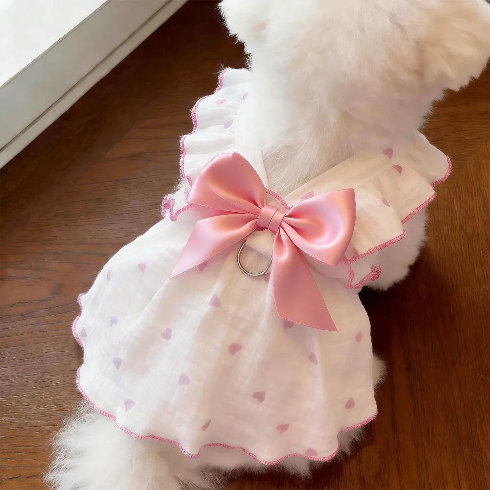 Summer Dress Anti Shedding Thin Pet Clothes