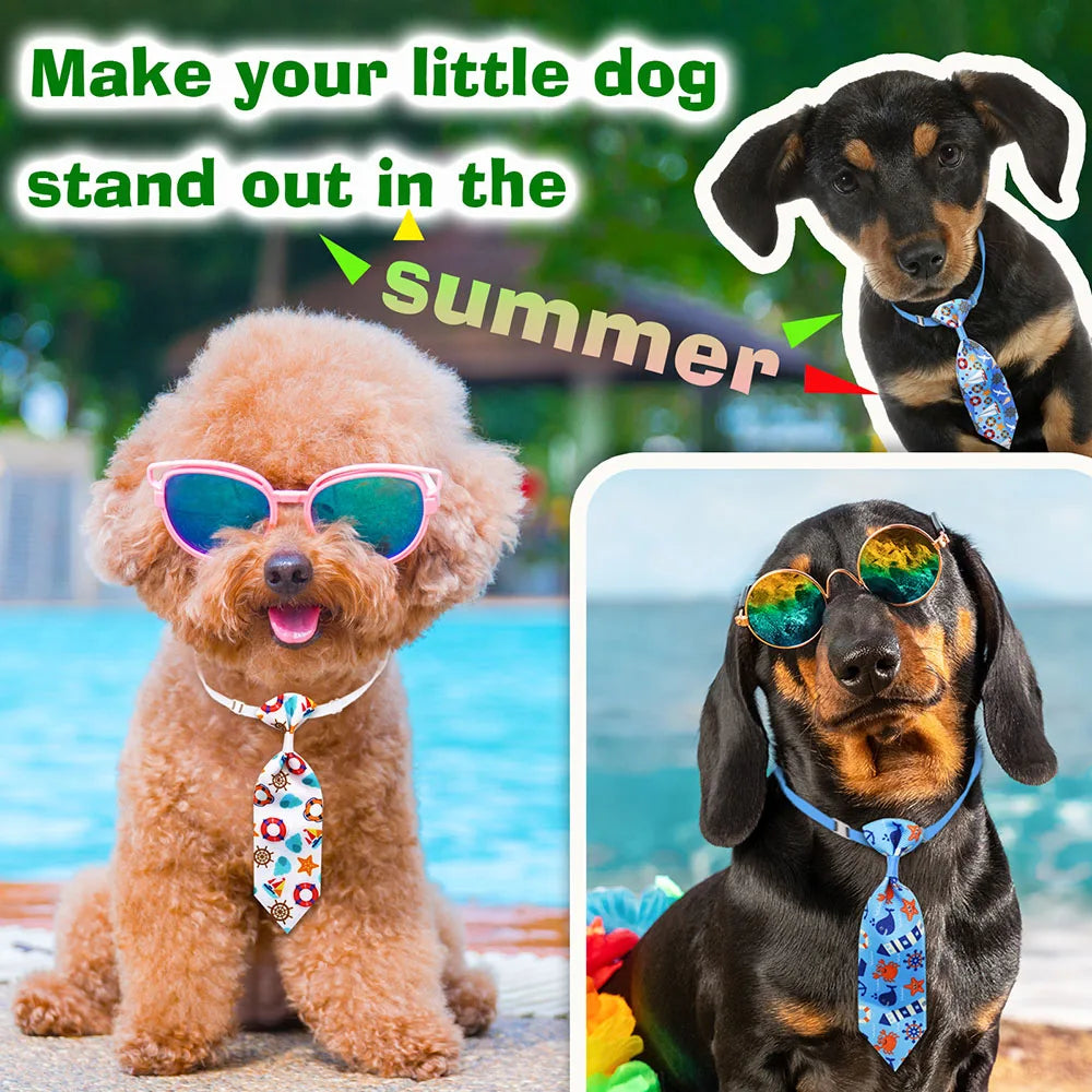Beach Party Pet Necktie