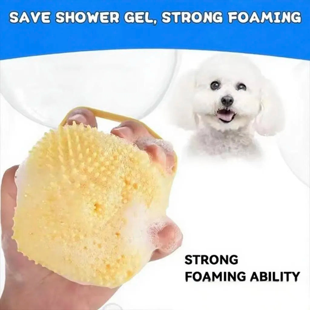 Silicone Soft Rubber Pet Massage Shower