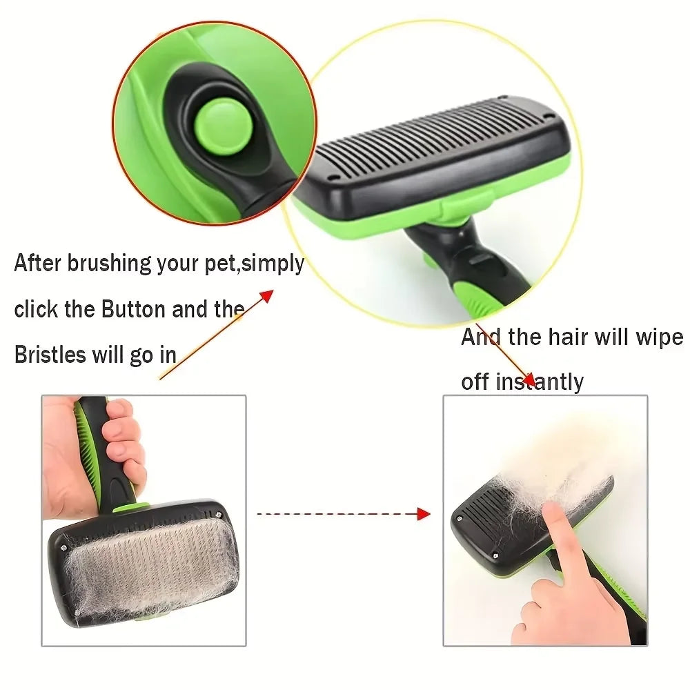 Pet Grooming Tool Self Cleaning