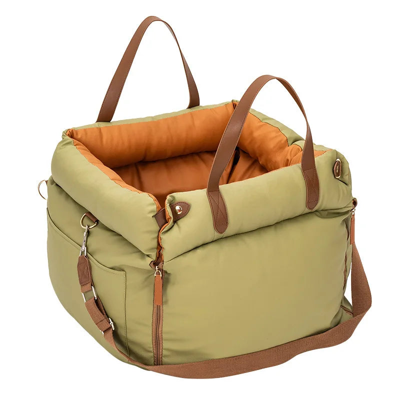 Dog Car Seat with Safety Belt