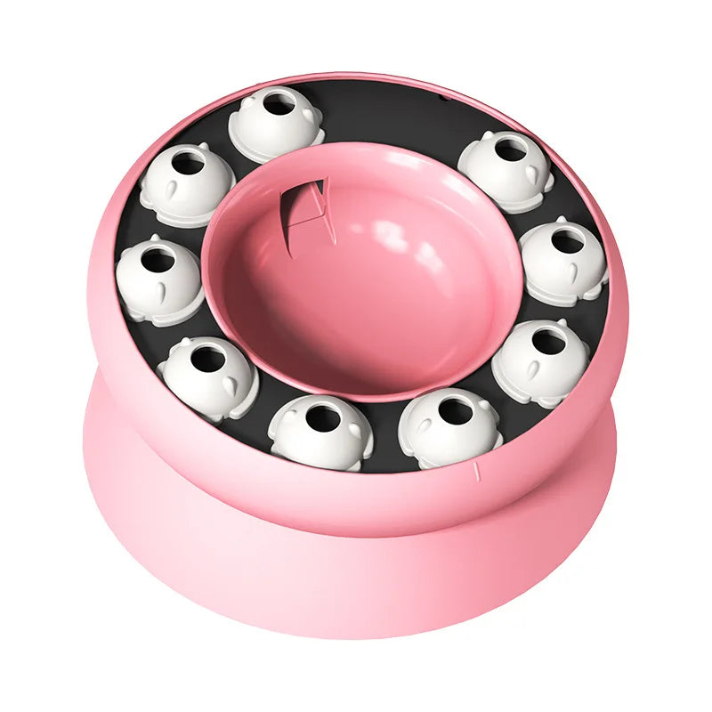 Interactive Slow Feed Puzzle Bowl for Cats