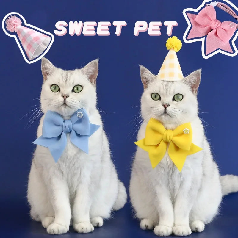 Pet Party Decoration Set Pet Birthday Hats